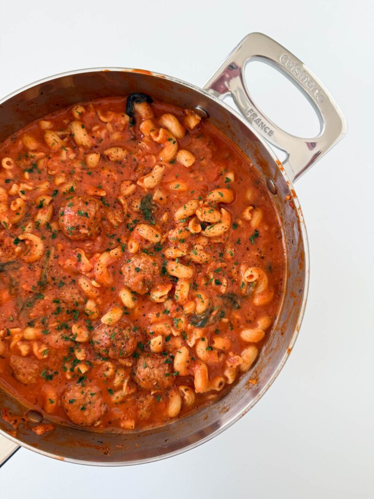 Creamy Meatball Soup