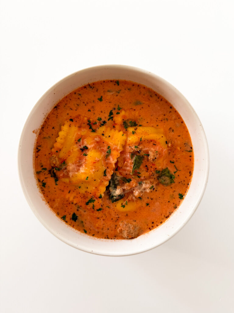 Ravioli Soup
