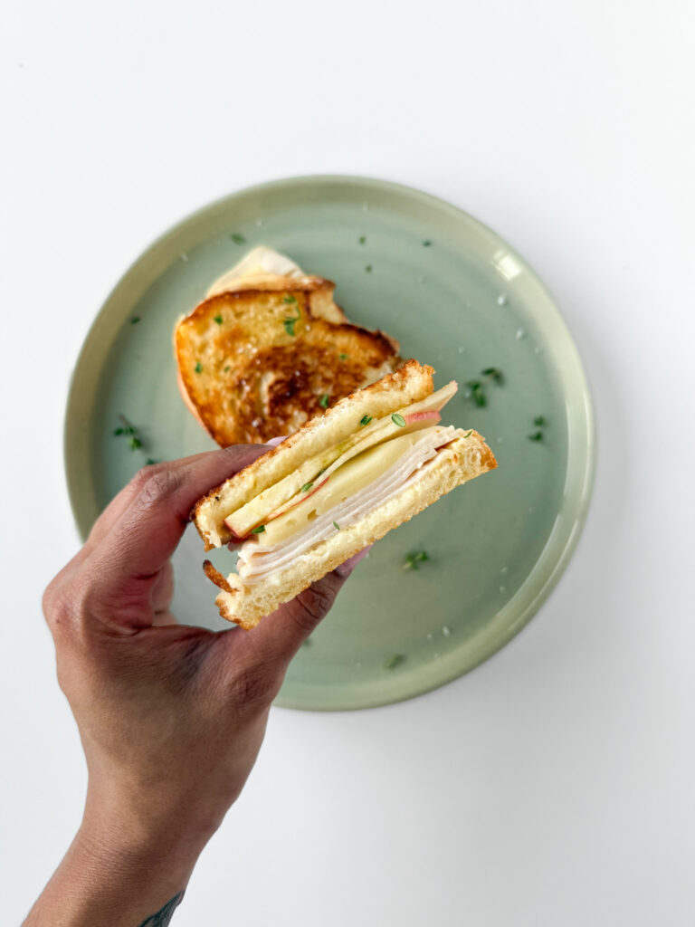 Apple Turkey Melt