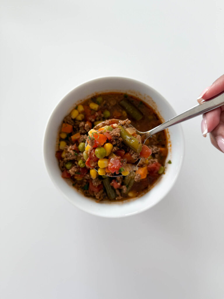 Beef & Vegetable Soup